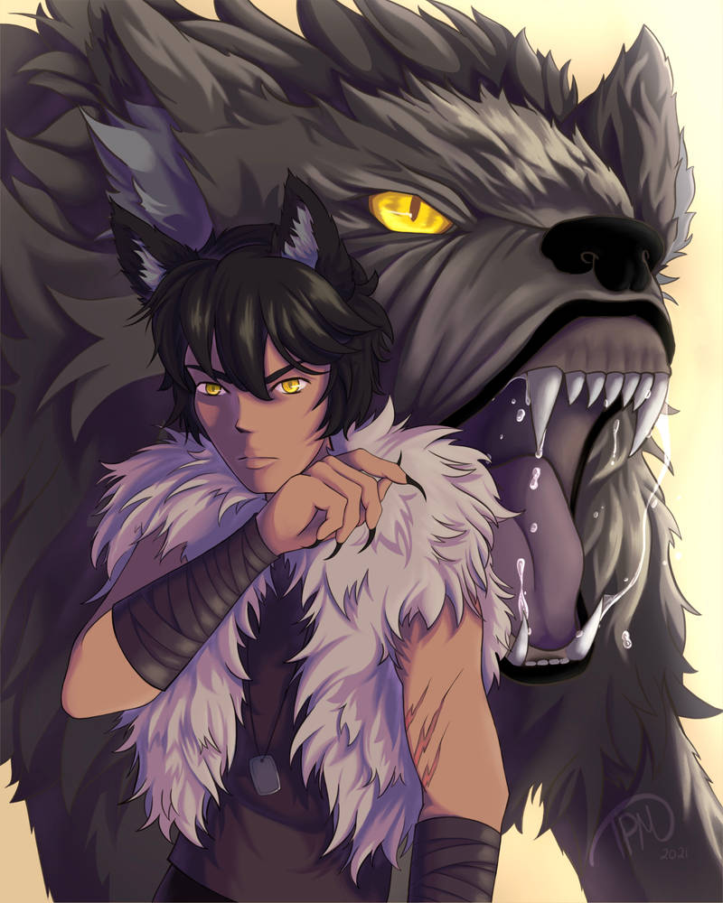 Wolf Commission by TrennasArtStudio on DeviantArt