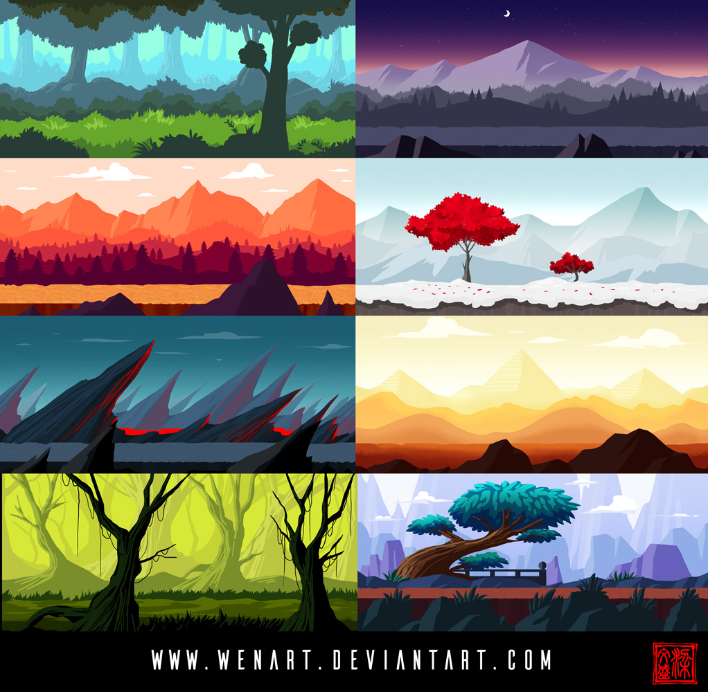 Background Examples By Wenart On DeviantArt background examples by wenart on deviantart