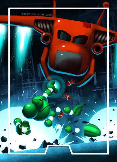Vectorman by Wenart on DeviantArt