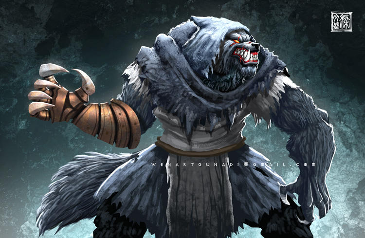 Wolf-character by Wenart on DeviantArt