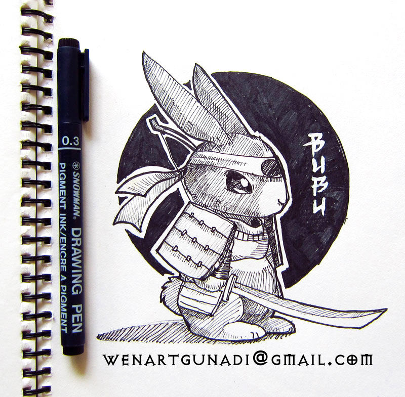 Samura Rabbit Samurai Rabbit by Wenart on DeviantArt