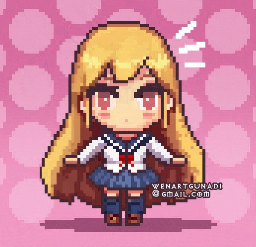 chibi pixel art by Wenart on DeviantArt