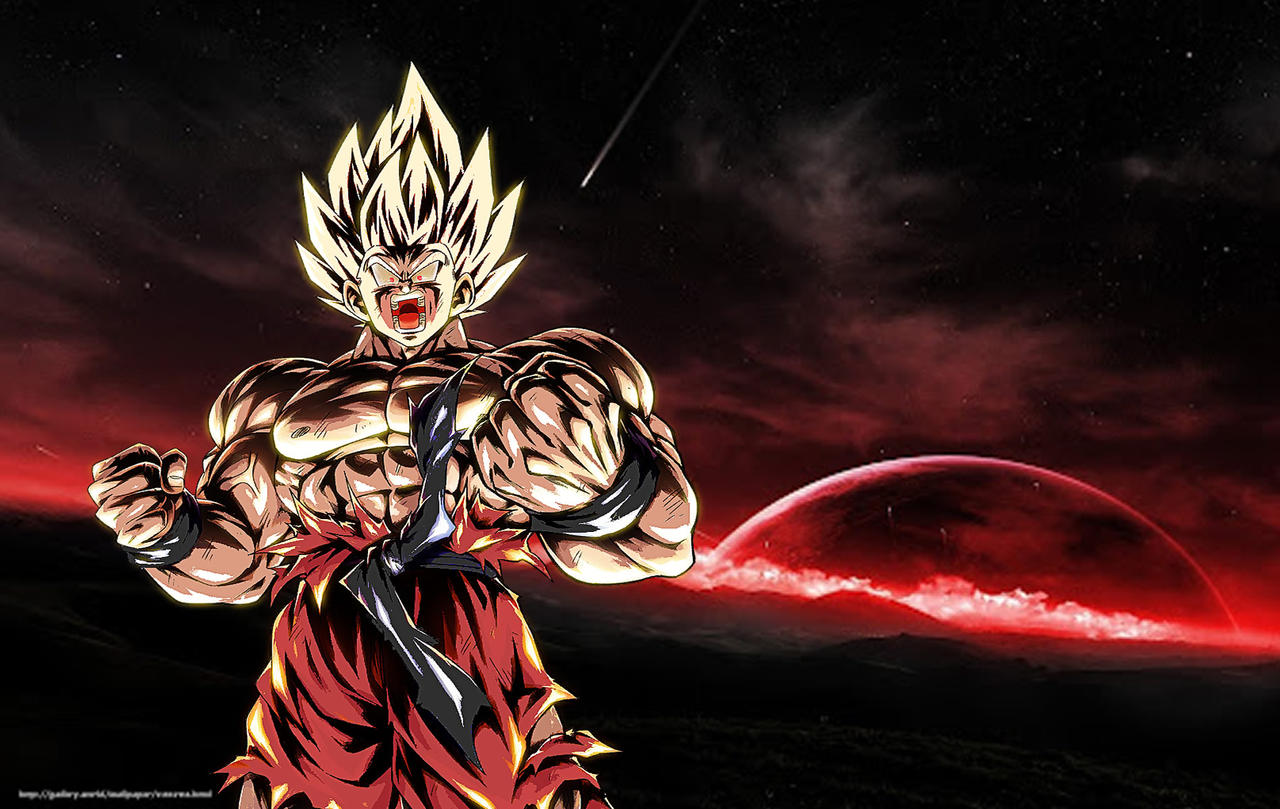 Red Robe Goku red goku by salamy82 on DeviantArt