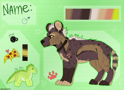 Hyena Auction-Adopt (SOLD)