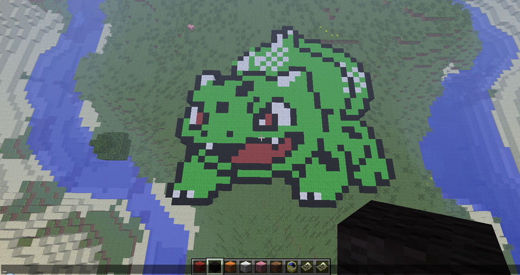 Bulbasaur Minecraft Bulbasaur :D by Lumina121 on DeviantArt