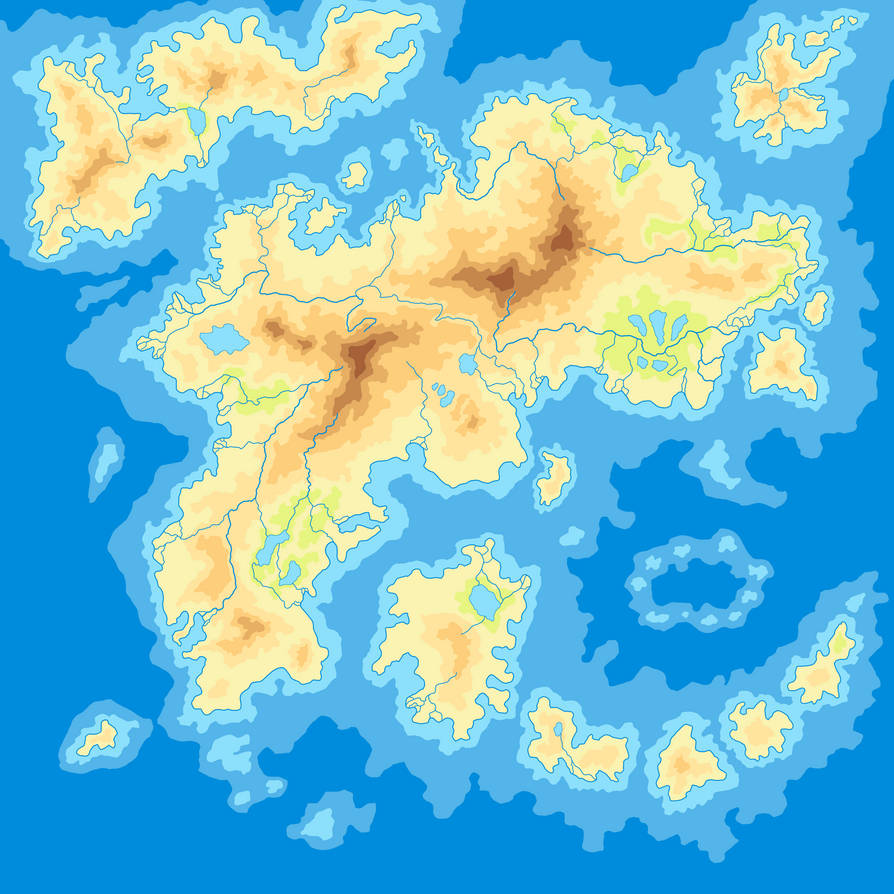 Fantasy Map Practice 1 by Mythro on DeviantArt