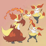 Delphox Line