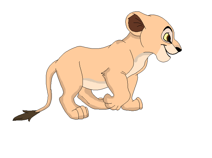 Imara as a cub