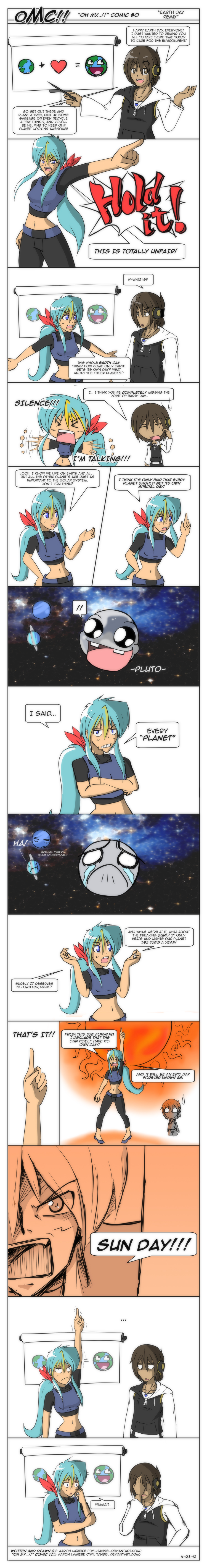 'Oh My...!!' Comic - 0 'Earth Day Remix'