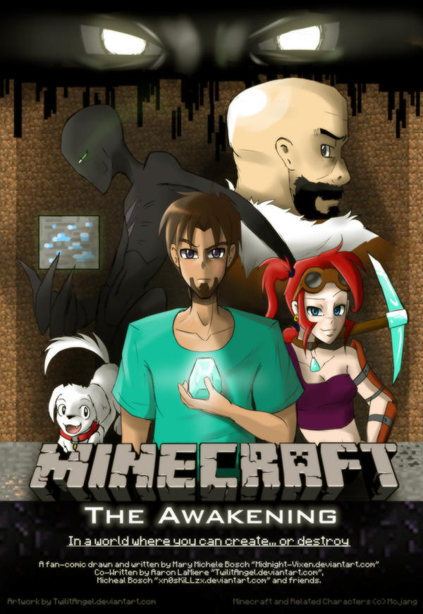 Minecraft: The Awakening - Cover Page