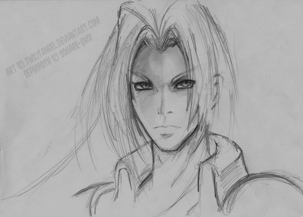 Sephiroth Sketch - Just Because