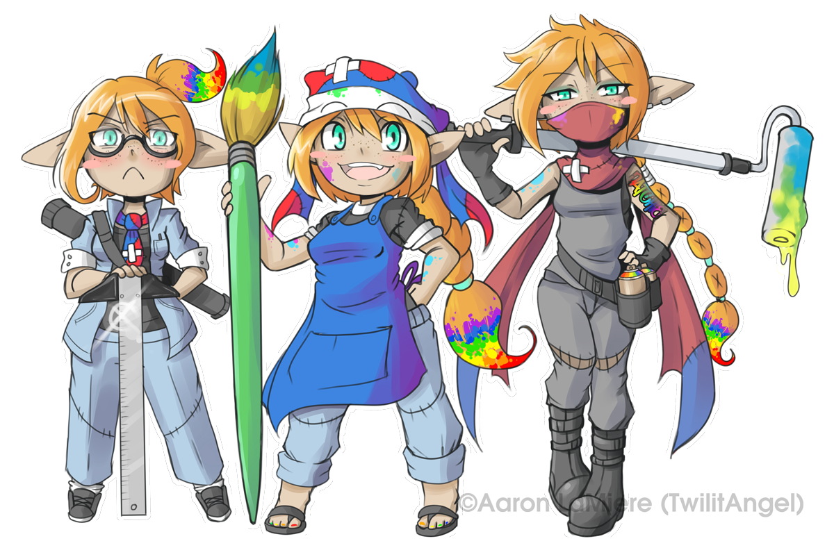 Patchi Sprites Patchie Stickers Teaser - The Chibi Patchie Gang! by TwilitAngel on ...