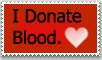 Stamp: I Donate Blood by emerlyrose