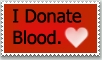 Stamp: I Donate Blood