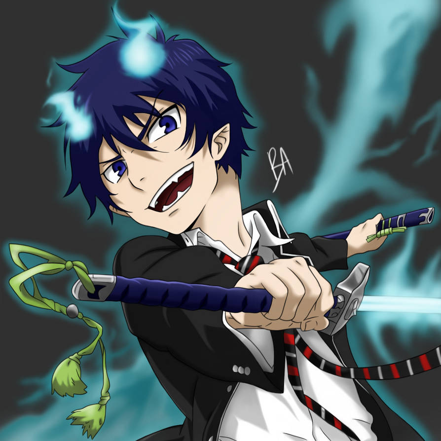 Rin Okumura Blue Exorcist By BAnimate On DeviantArt rin-okumura-blue-exorcist-by-banimate-on-deviantart