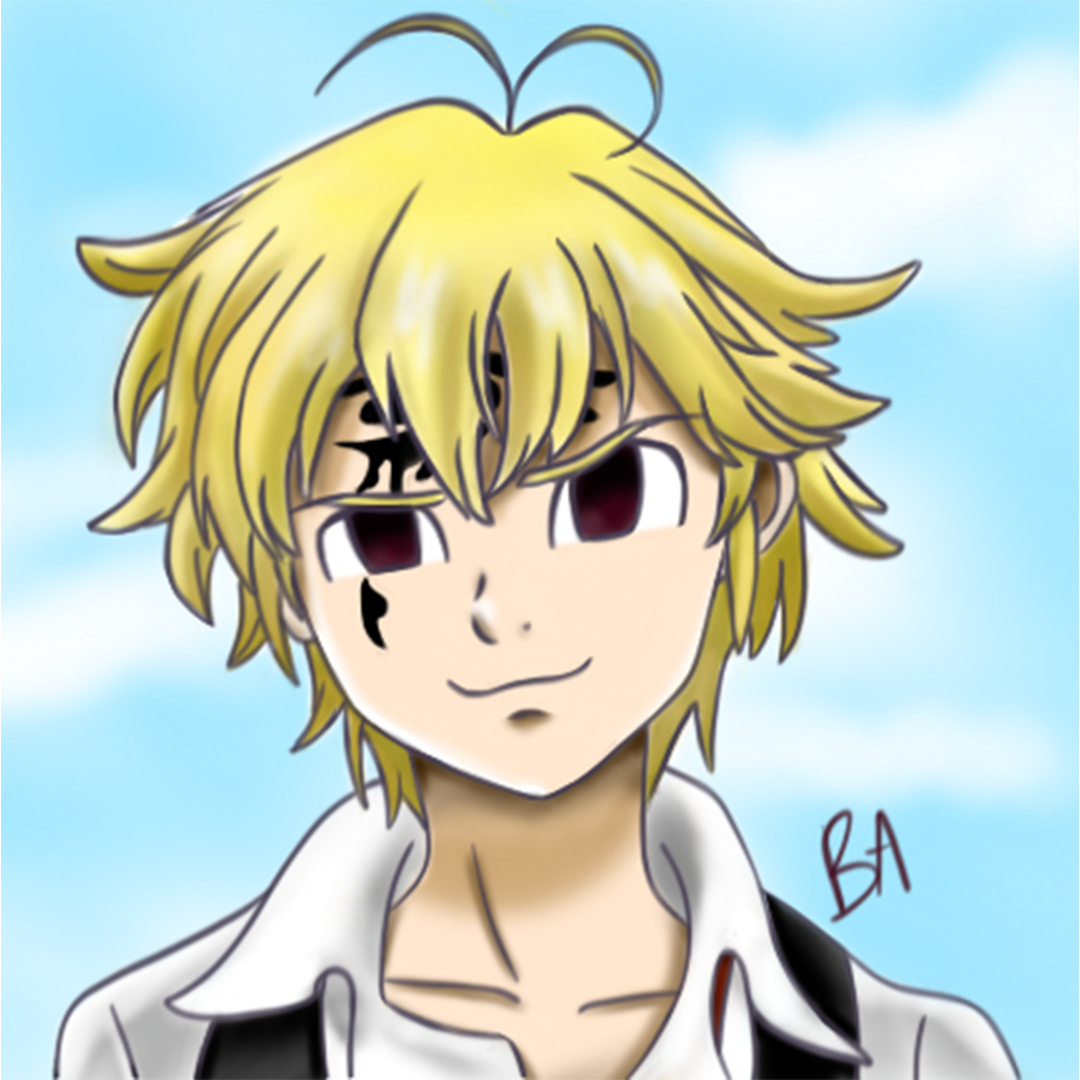 Meliodas from Seven Deadly Sins Anime, Speed Drawing