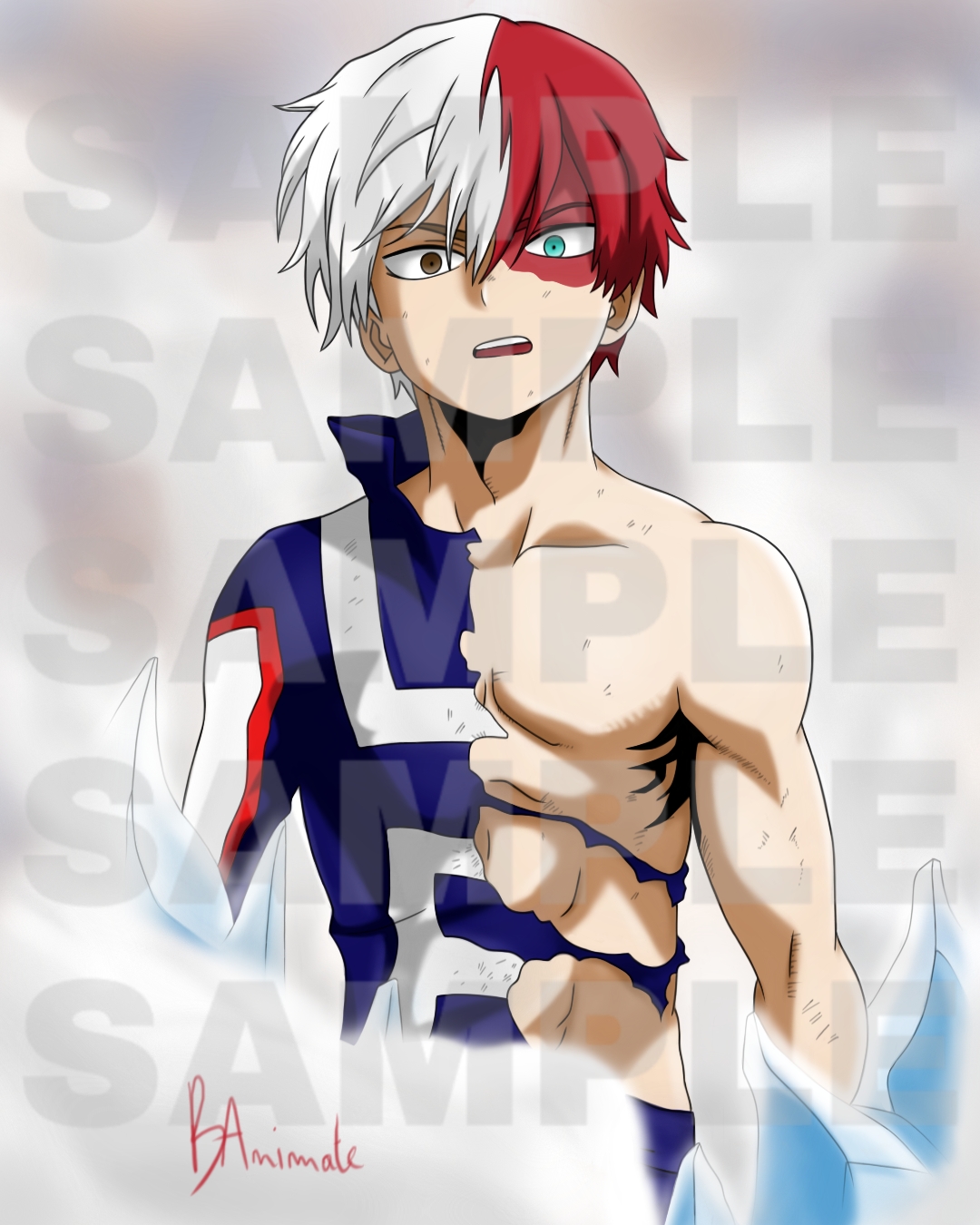 Todoroki Fandom Todoroki Shoto - My Hero Academia by BAnimate on DeviantArt