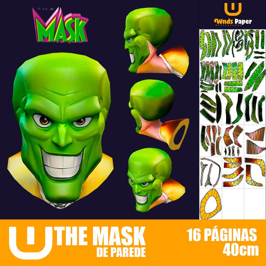 THE MASK - PAPERCRAFT by WndsPaper on DeviantArt