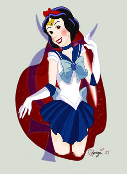 Snow White as Sailor Mercury