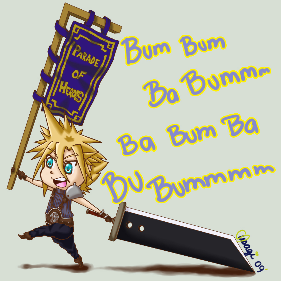 Chibi Cloud Hero