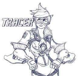 Overwatch Tracer Doodle