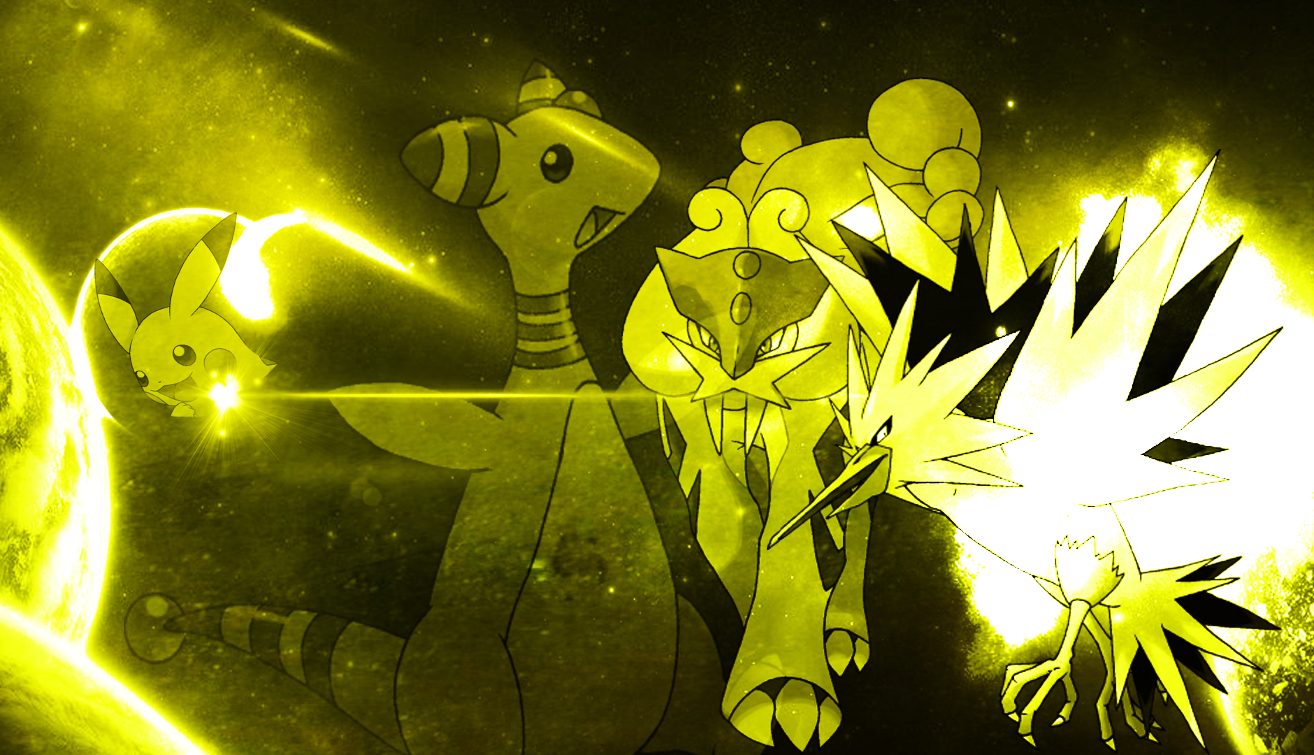Electric Pokemon Desktop by TomTheTyranitar on DeviantArt Electric Pokemon Desktop by TomTheTyranitar on DeviantArt
