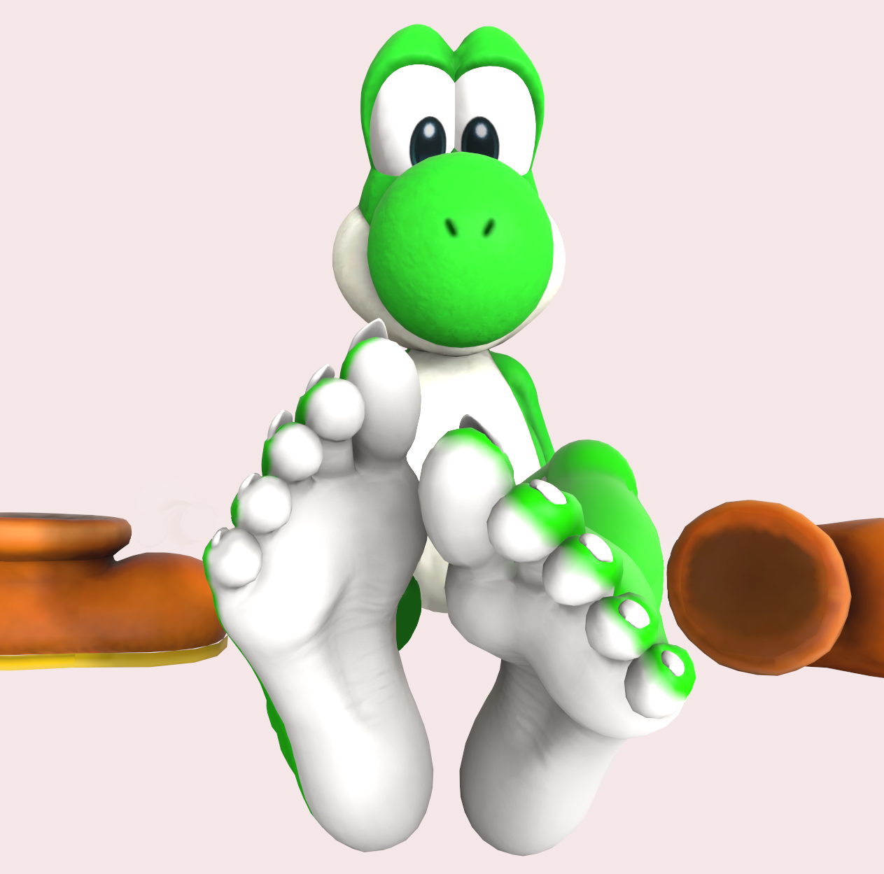 Yoshi Leg Super Mario - Yoshi 1 Remake by HardoDoge on DeviantArt