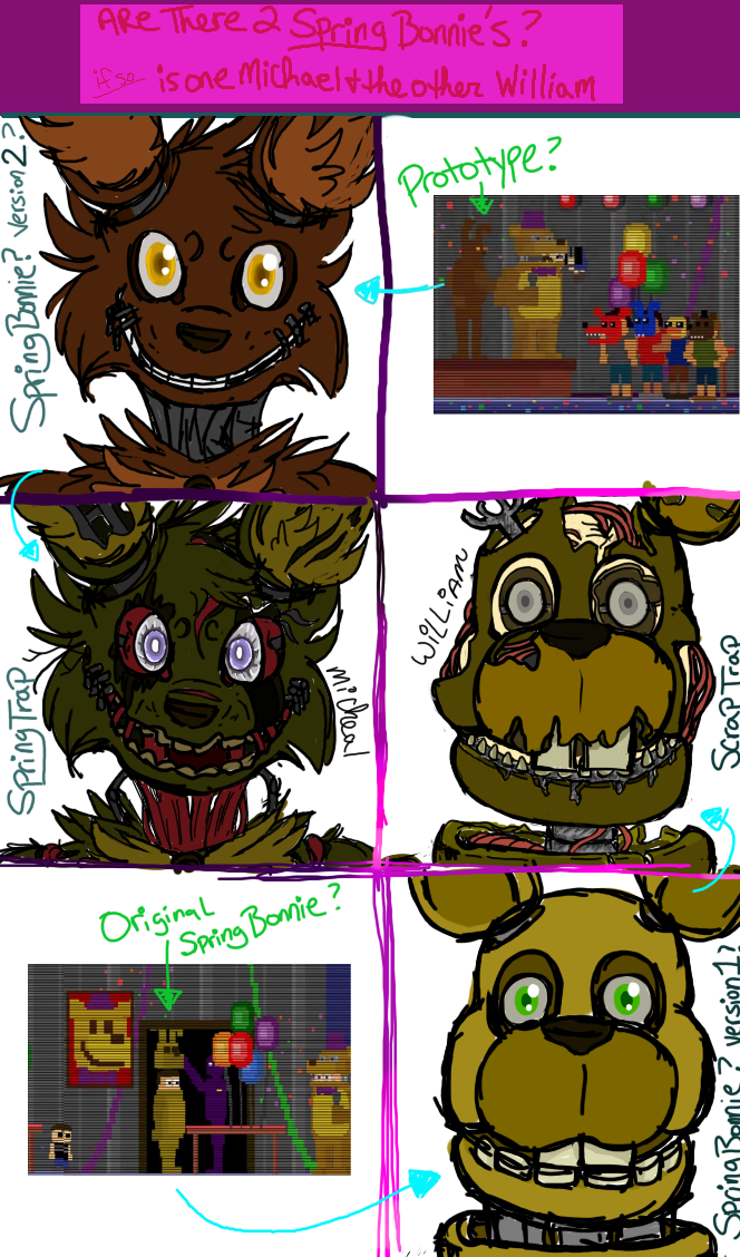 FNAF au Glitchtrap by AngelSpiritFoxx on DeviantArt