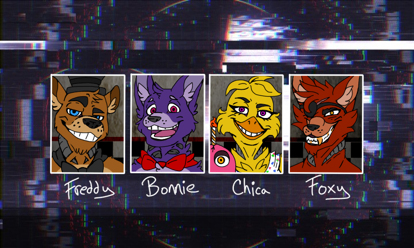 FNAF au Glitchtrap by AngelSpiritFoxx on DeviantArt