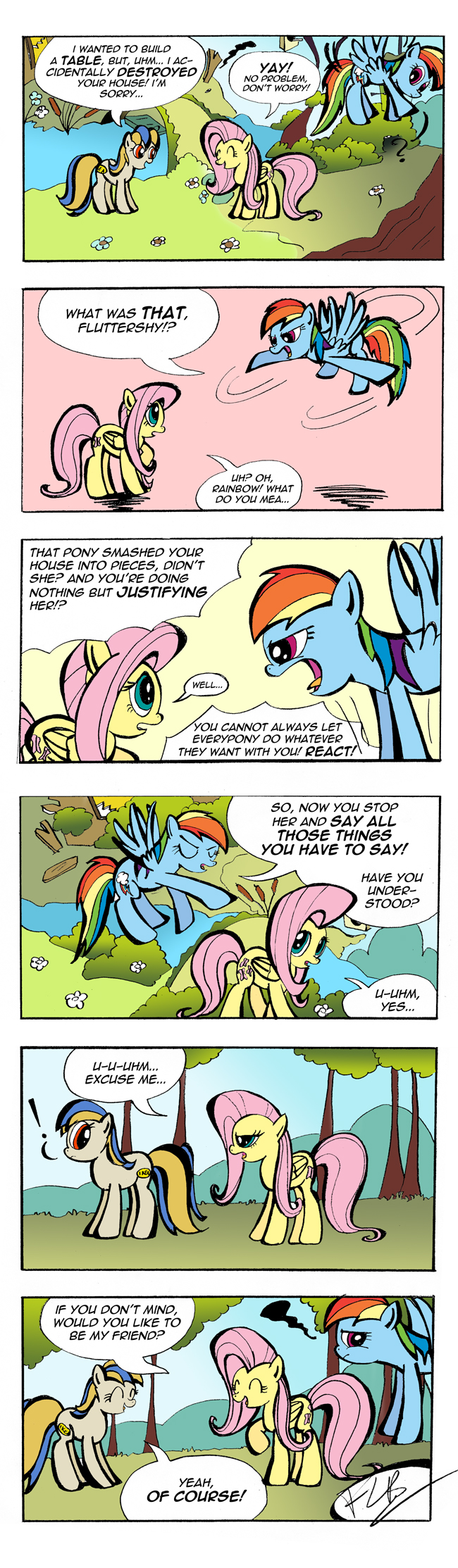 React, Fluttershy... React!