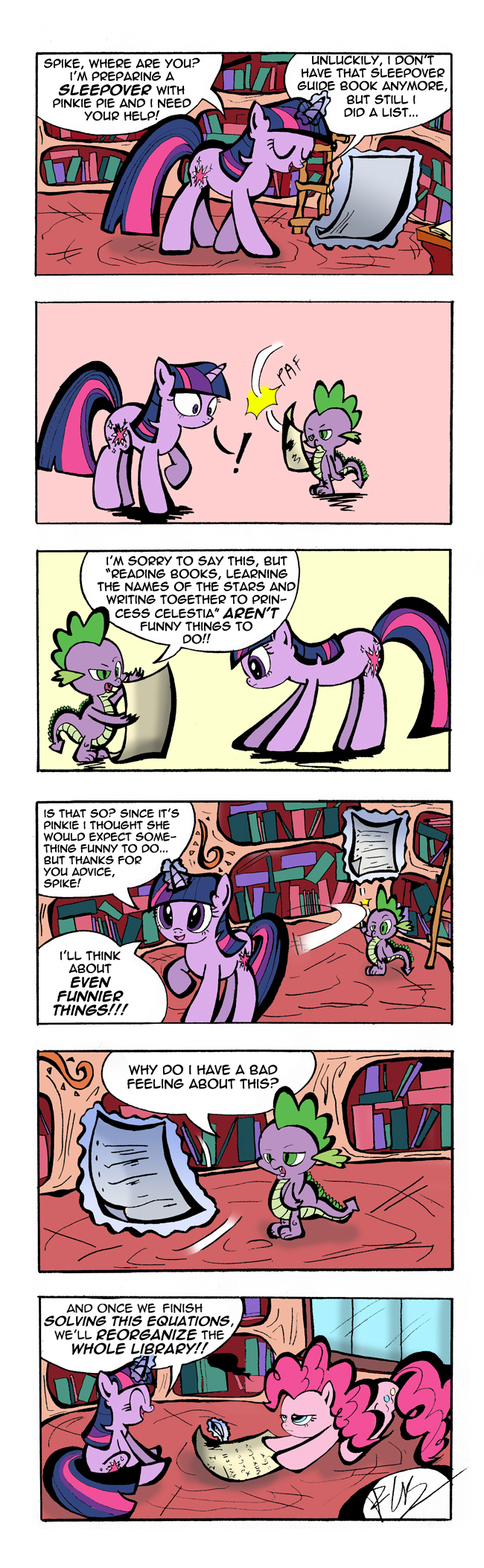 Sleepover with Twilight!