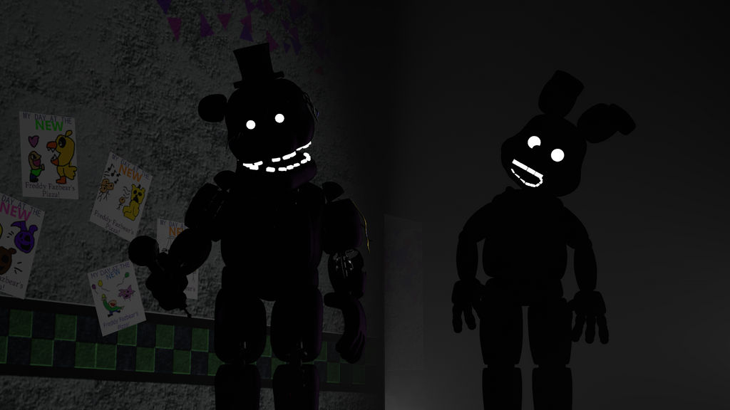 Shadow Freddy And Shadow Bonnie By SFM3639 On DeviantArt shadow-freddy-and-shadow-bonnie-by-sfm3639-on-deviantart