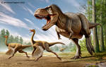 Tyrannosaurus rex VS Struthiomimus