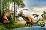 Deinonychus VS Tenontosaurus