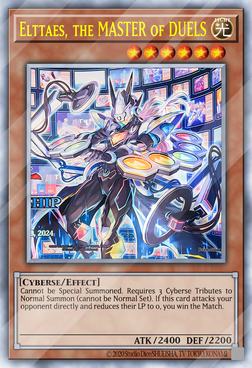 ELTTAES,THEMASTER OF DUELS 日本選手権プロモ 遊戯王 日本選手権プロモ ELTTAES THE MASTER OF DUELS 遊戯王