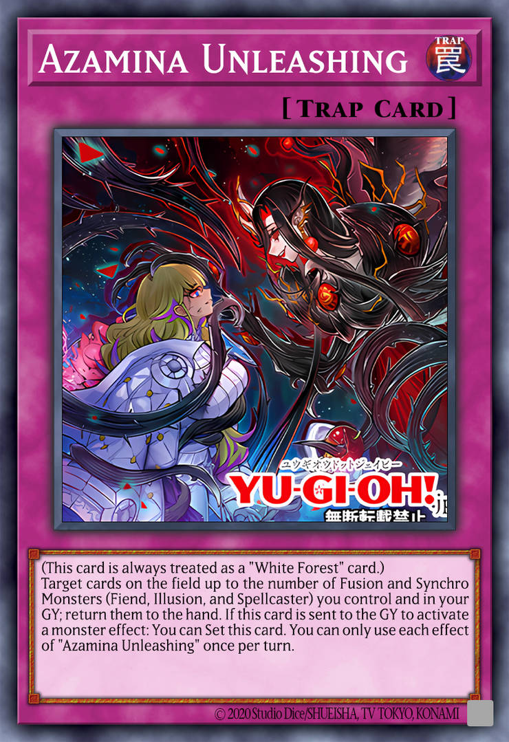 yugioh azamina cards Elzette, of the White Forest add it to your hand MORE Supreme Darkness Azamina Cards: