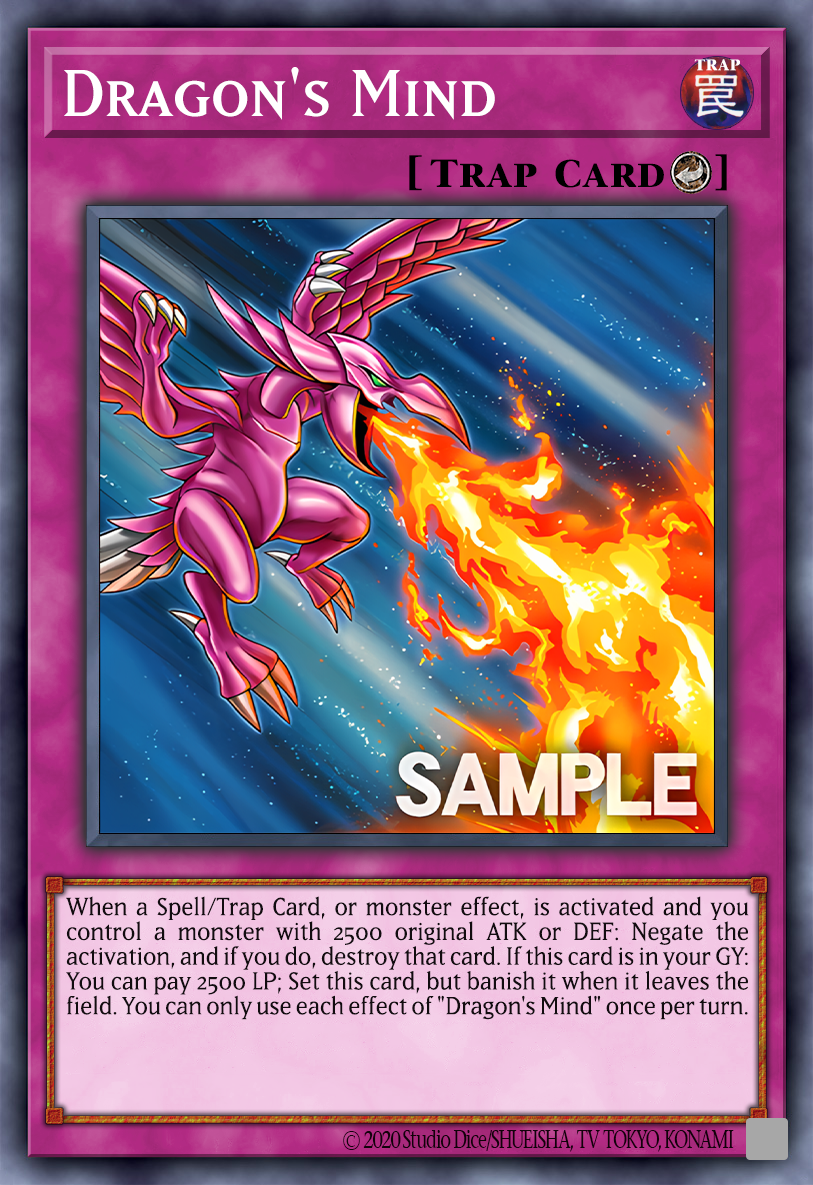 yugioh dragon spell and trap cards Yu-Gi-Oh! - The Flute of Summoning (SDK-042) - Starter Deck Kaiba - 1st Edition Rare Secret Rare card from the YuGiOh Trading Card Game series. The Dragon's Bead - Yugipedia