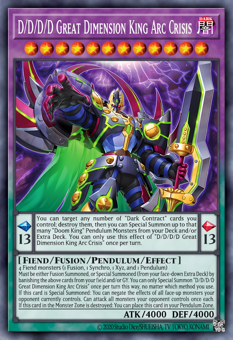 DDDD Great Dimension King Arc Crisis by TheHungDX on DeviantArt DDDD Great Dimension King Arc Crisis by TheHungDX on DeviantArt
