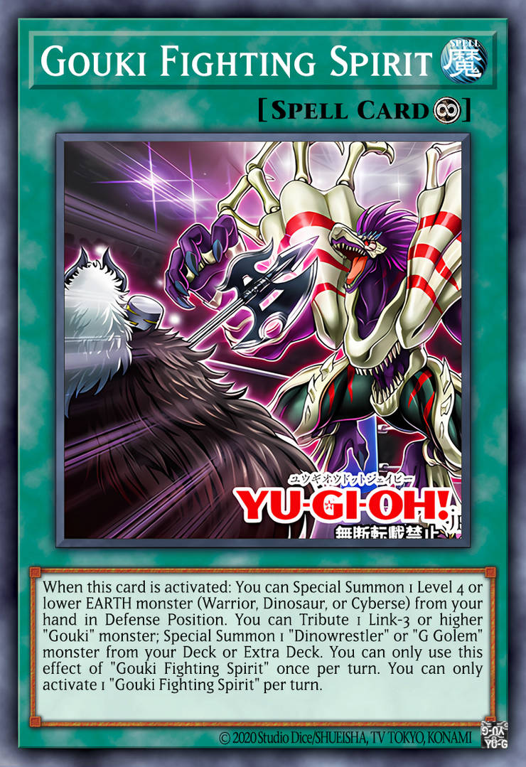 yugioh gouki deck 2019 CR09-AE Set All cards will be carefully packed for safe transit. GOUKI KNIGHTMARE Combo Tutorial #2: