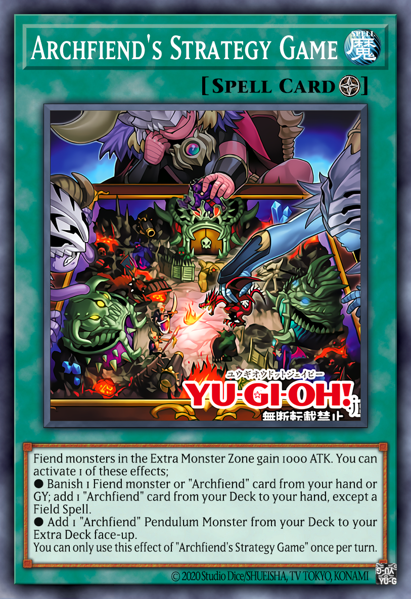 Archfiend's Strategy Game by TheHungDX on DeviantArt Archfiend's Strategy Game by TheHungDX on DeviantArt
