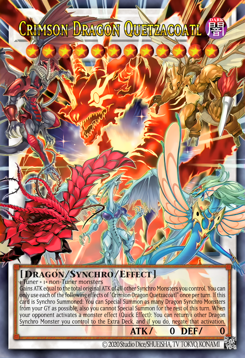 crimson dragon yugioh card Crimson Dragon (PCR) - Quarter Century Stampede