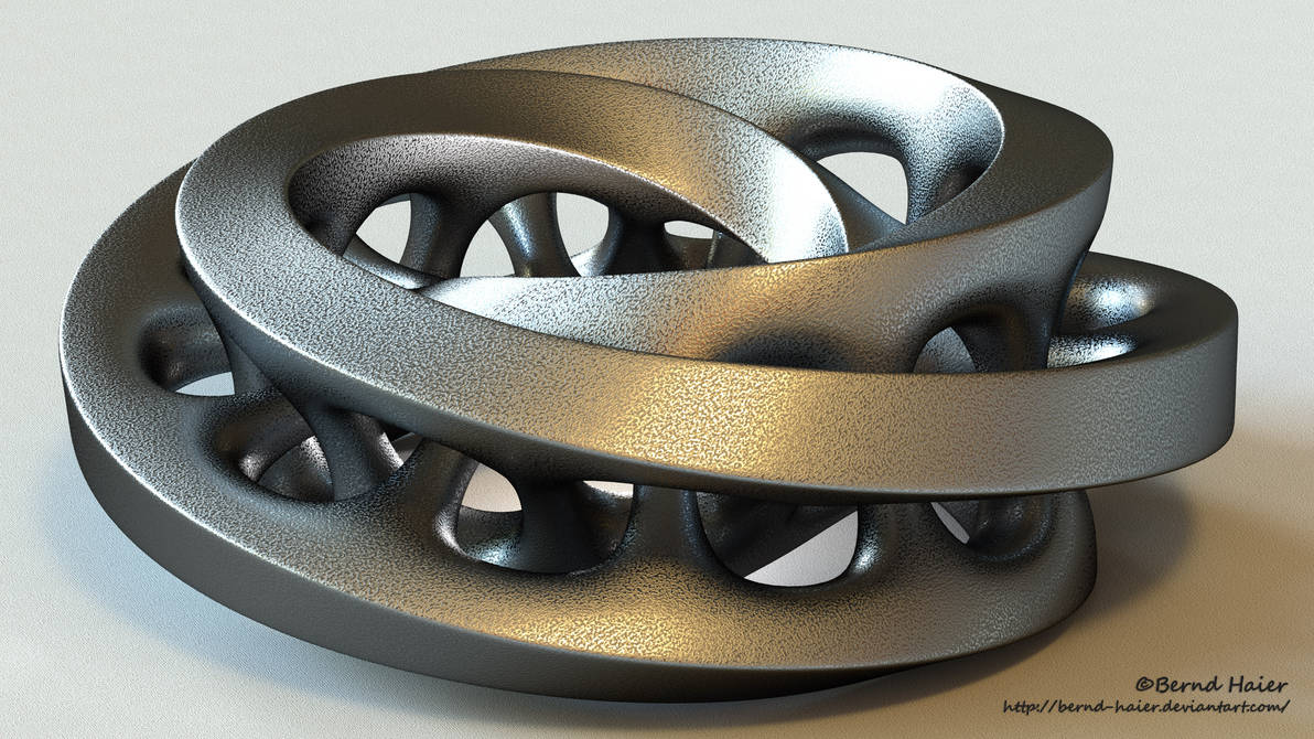 Moebius FX sculpture - material hammerpaint iray by Bernd-Haier on ...