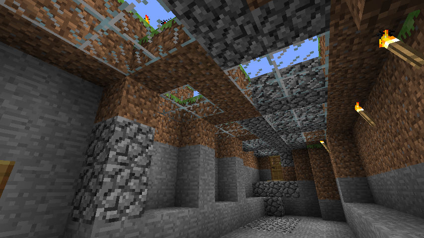 Minecraft Base Entrance by Patriot1776 on DeviantArt