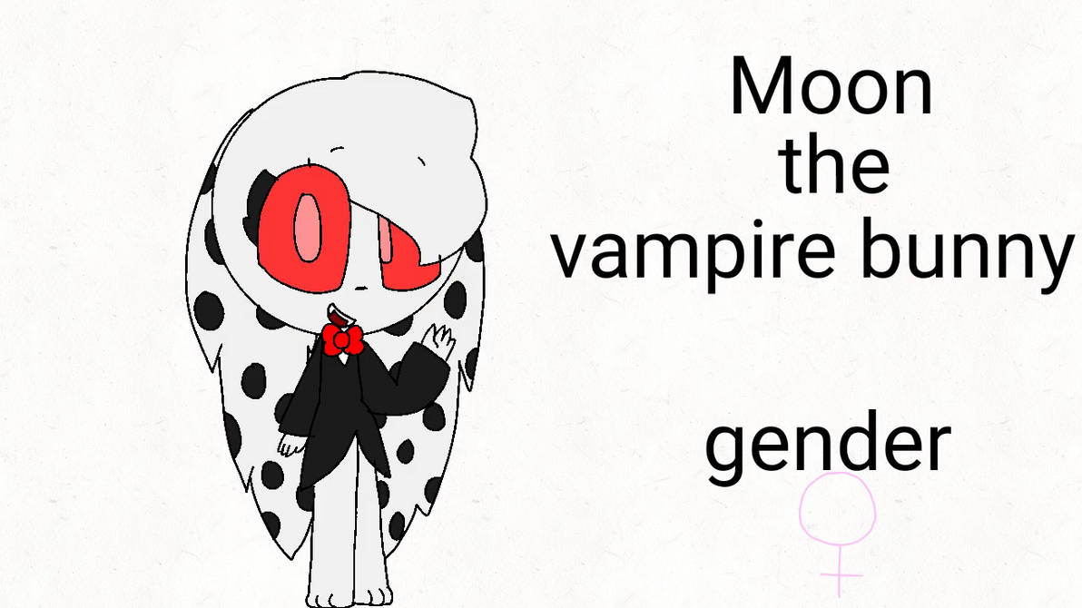 Vampire Rabbit Deviantart Moon The Vampire Bunny by AmyTheShark202 on DeviantArt