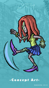 Zombie Mutt - Mob 003 - Zombie Girl