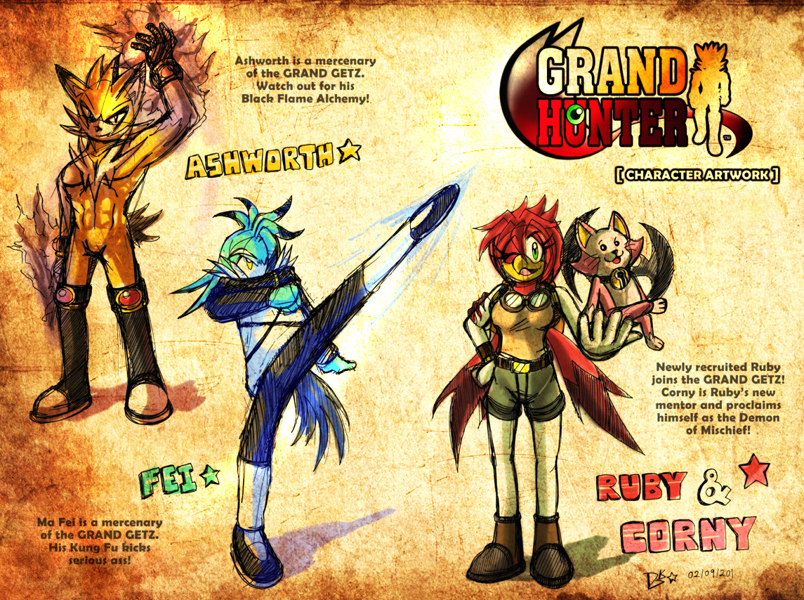 GRAND HUNTER Protagonist List