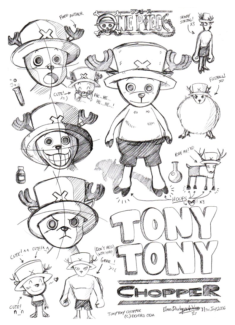 One Piece - Tony Tony Chopper by darkspeeds on DeviantArt