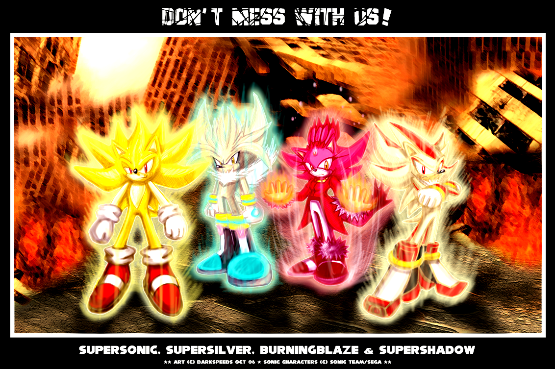 Do you think Super Sonic and Super Shadow together could defeat The End? :  r/SonicTheHedgehog