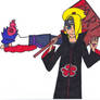 Deidara kills sasgay colored