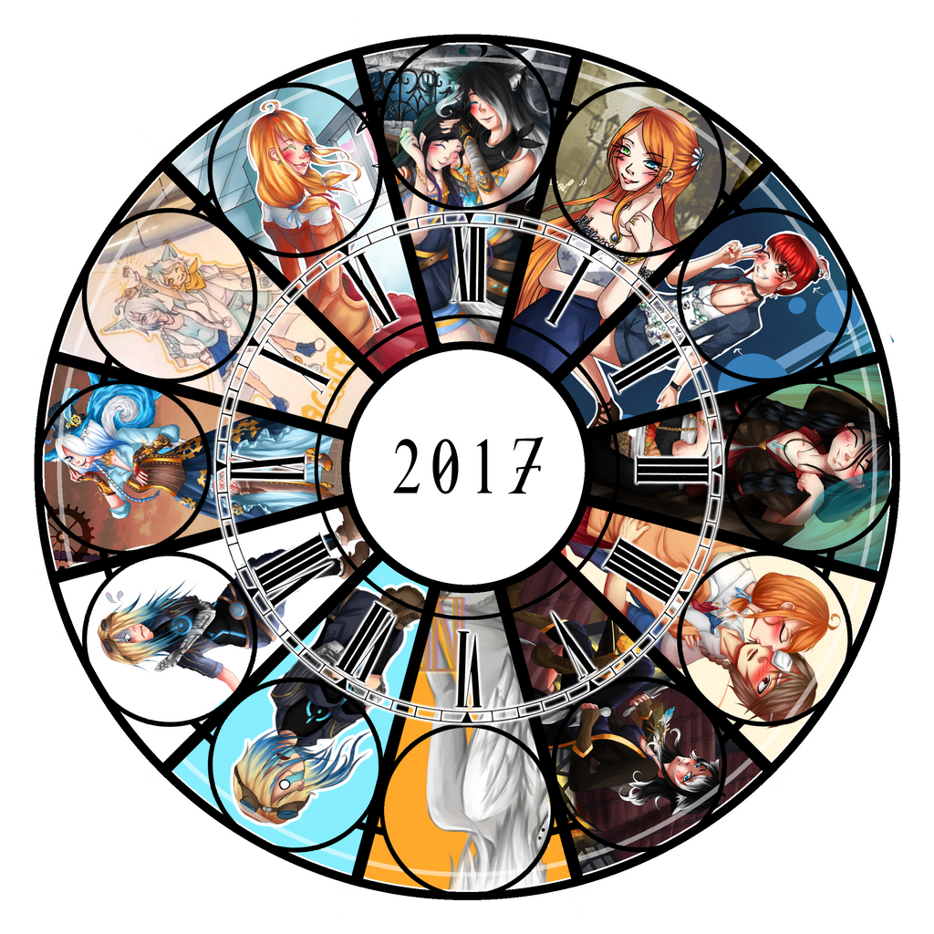 2017 summary of art by AriaPN